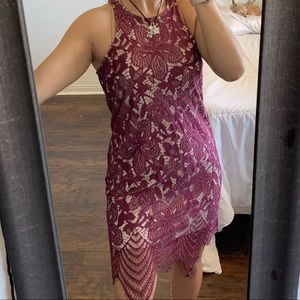 Sleeveless floral dress